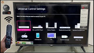 How To Connect Lg Magic Remote With Demo || LG Magic Remote Set Top Box Connect Demo