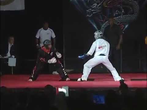 Jason Bourelly vs Hamed Firouzi 2010 Diamond Nationals Karate Tournament
