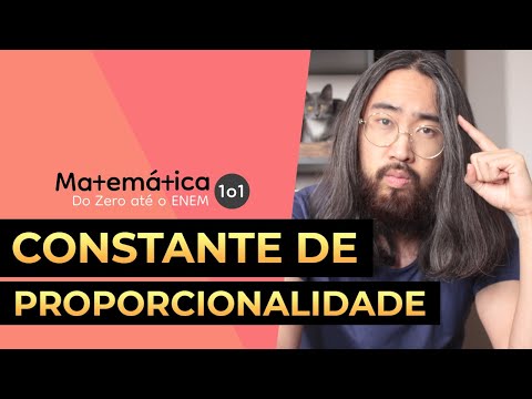 Constante de Proporcionalidade no ENEM - O que é e como resolver [Matemática 101]
