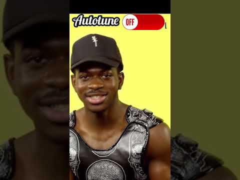 Lil Nas X - MONTERO / Autotune vs No Autotune