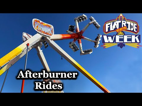 Afterburner Rides Info and History - Flat Ride of the Week 45