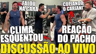 CARIANI PERDE A PACIÊNCIA COM GORGONOID AO VIVO E DISCUSSÃO INUSITADA SE INICIA! PACHO IMITANDO?