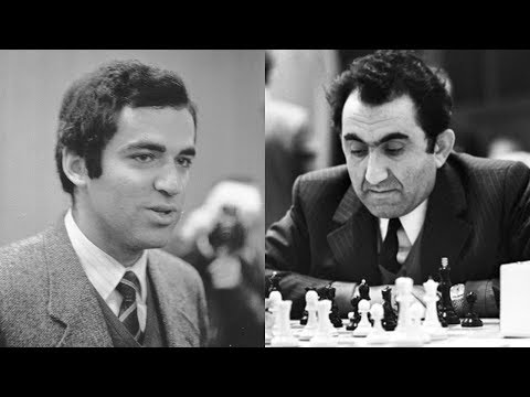 Шахматы. Каспаров - Петросян: ПРИНЦИПИАЛЬНАЯ БИТВА Чемпионов Мира!