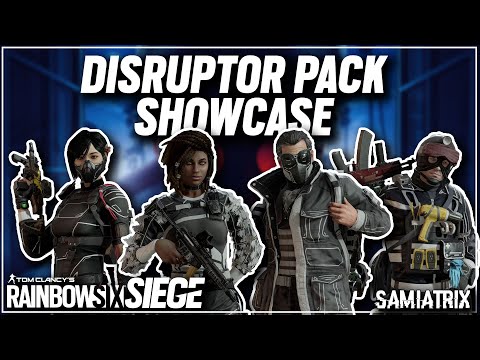 Disruptor Pack Bundle Showcase - Zero, Melusi, Ace and Aruni - Rainbow Six Siege
