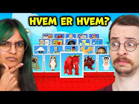 Hvem Er Hvem, men vi gætter BRAINROTS