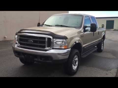 WWW.DIESEL-DEALS.COM 2000 FORD F250 CREW LARIAT 4X4 7.3 POWERSTROKE TURBO DIESEL FOR SALE