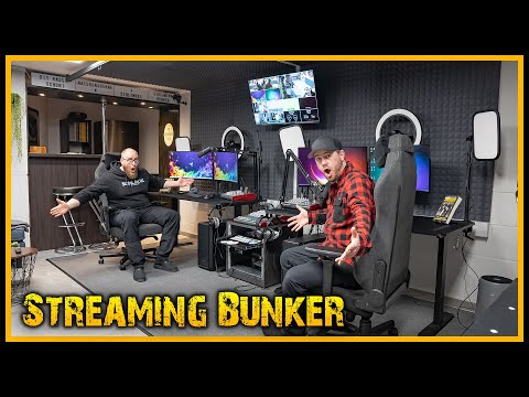 Streaming-Bunker ist fertig - Wir sind jetzt auch auf Twitch! - Naturensöhne