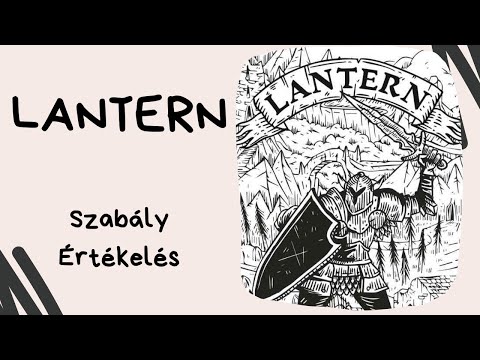 Egy pár perces egyszemélyes: LANTERN társasjáték játékbemutató és szabályismertető - Társasozz Okosan!