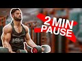 LANGE vs KURZE Pausen im Training für OPTIMALEN Muskelaufbau!
