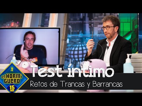 Trancas y Barrancas someten a Fernando Alonso al test con las preguntas más íntimas - El Hormiguero