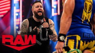 Kevin Owens engages in a war of words with Austin Theory: Raw, Sept. 5, 2022
