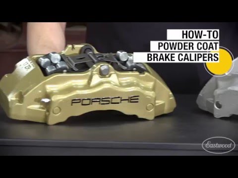 How To Powder Coat Brake Calipers - Powder Coating Custom Brembo Brake Calipers from Eastwood