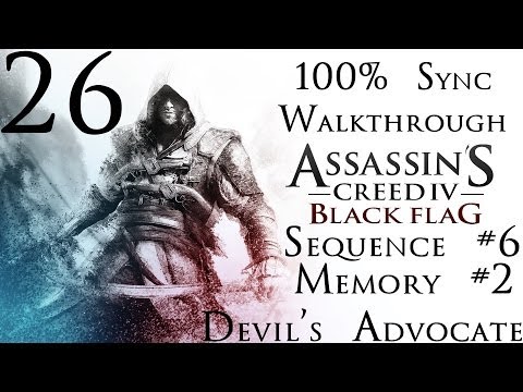 Assassin's Creed 4: Black Flag - 100% Sync Walkthrough - Part 26 - Sequence #6 - Memory #2