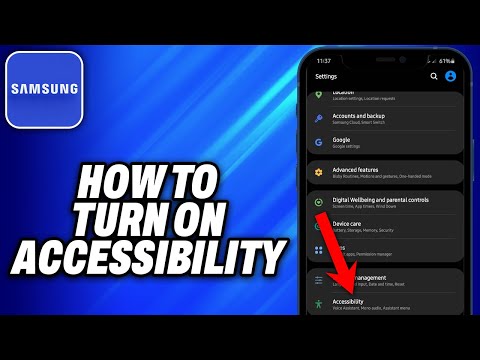 How To Turn On Accessibility On Samsung -Easy Fix