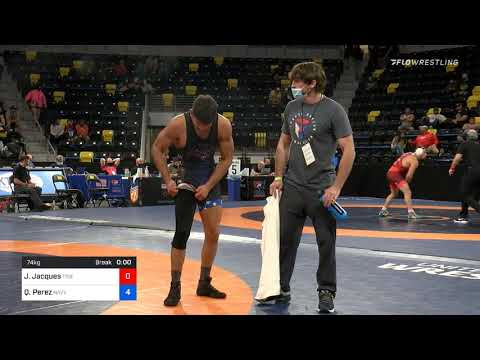 74 Kg Consolation Jarrett Jacques Tiger Style Wrestling Club Vs Quentin Perez Navy Marine Corps Ma