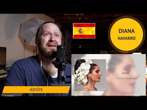 Full Reaction to Diana Navarro - Goodbye (Official Audio) | Reaction in Spanish | From the U.S.
