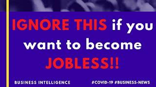 IGNORE THIS if you want to BECOME JOBLESS!! | Future of Jobs in India