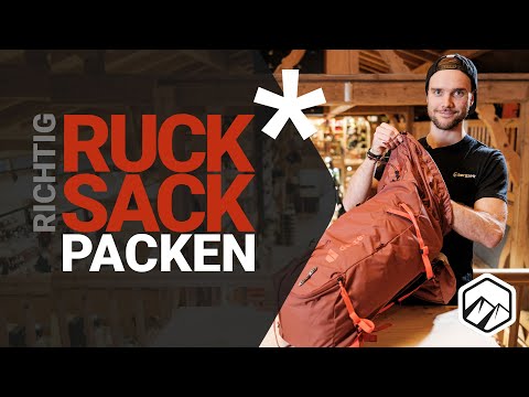So packst du deinen Rucksack richtig! | Bergzeit