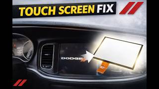 How To Fix Dodge Uconnect Ghost Touch | 8.4 Screen Replacement DIY
