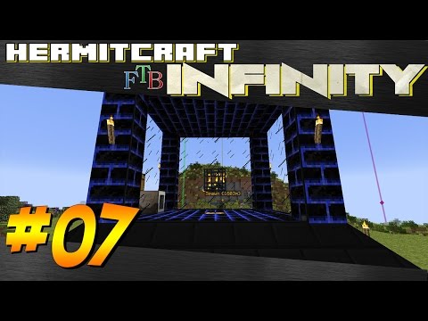 Minecraft Hermitcraft FTB Infinity - Ep 7 - Reach For The Stars