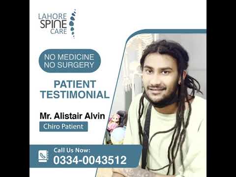 Singer Alistair Alvin Thanked Dr. Shiza Khan for Magical Pain Relief Without Medicine & Surgery