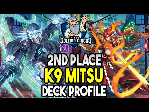 Yu-Gi-Oh! Regional 2nd Place K9 Mitsurugi Deck Profile