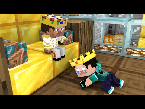 Baby Herobrine Becomes King - Minecraft Animation