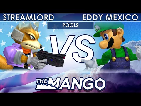 The Mang0 3 - 20XX | Streamlord (Fox) VS LFG | Eddy Mexico (Luigi) - SSBM -Pools