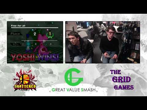 Smash 64: Hotline (Yoshi) V Fireblaster (Yoshi) - Shattered 92 Tourney