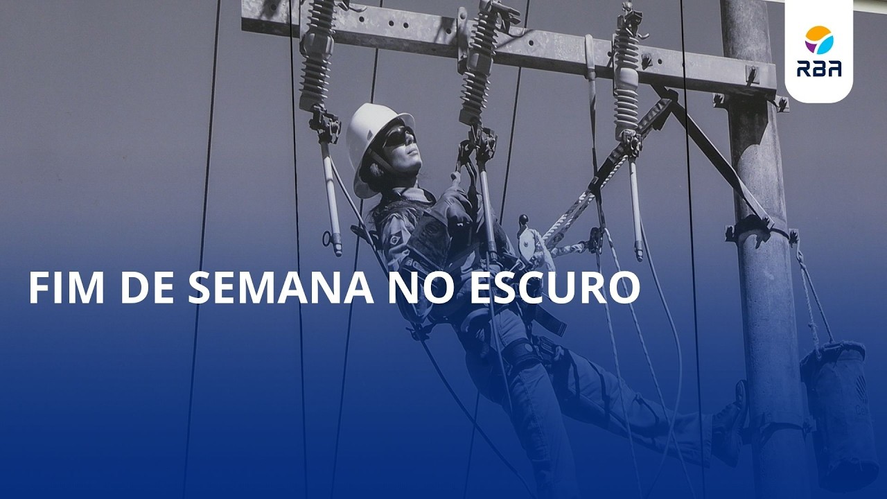 Fim de semana no escuro: 10 mil unidades ficam sem energia