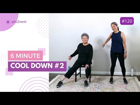 6 MIN COOLDOWN STRETCHES after Workout | Beginners, Seniors