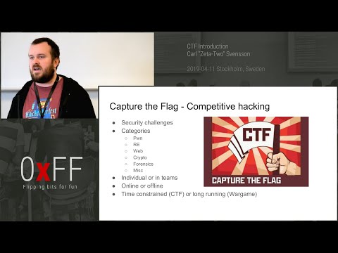 CTF Intro - Carl "Zeta-Two" Svensson - 0xFF 2019-04-11