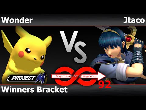 IaB! 92 PM - [MB] Wonder (Pikachu, Ganon) vs Jtaco (Marth, Ganon) - Winners Bracket
