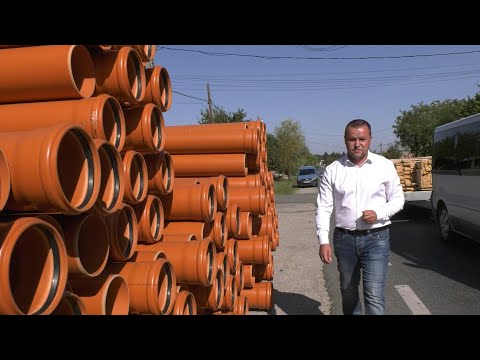 IN PIATRA OLT SE LUCREAZA LA CANALIZARE 2109