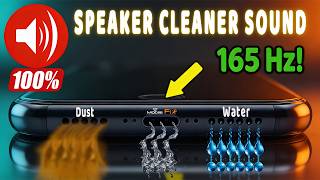 165Hz Sound Frequency Cleaner | Speaker Audio Fix for Water Eject & Dust Removal Now