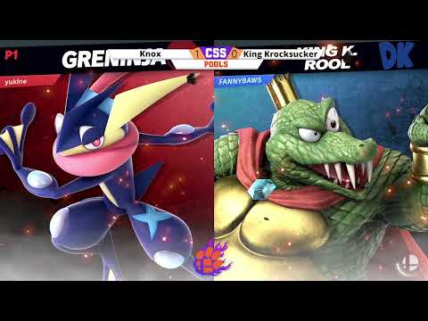 Clemson Smash Series 35 - Winners - Knox (Greninja) vs. King Krocksucker (King K. Rool) - SSBU
