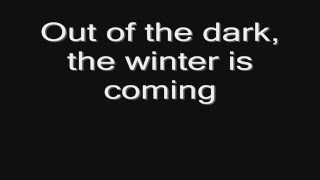 HammerFall - Winter Is Coming (lyrics) HD