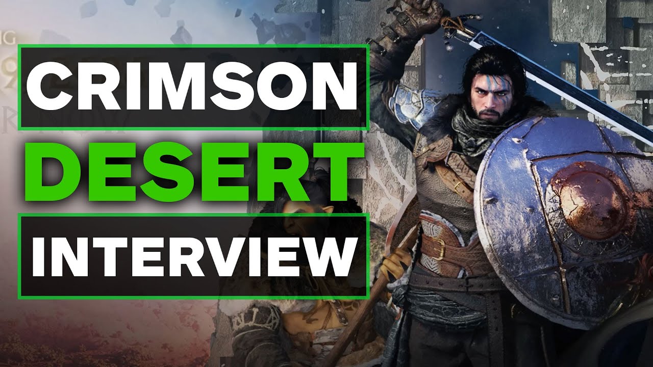 Crimson Desert Interview. Open World, Single Player Shift, Engine Tech And Player Choice - YouTube