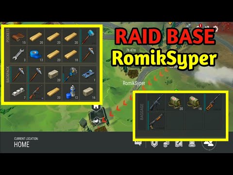 RAID BASE "RomikSyper". AMAZING LOOT LAST DAY ON EARTH