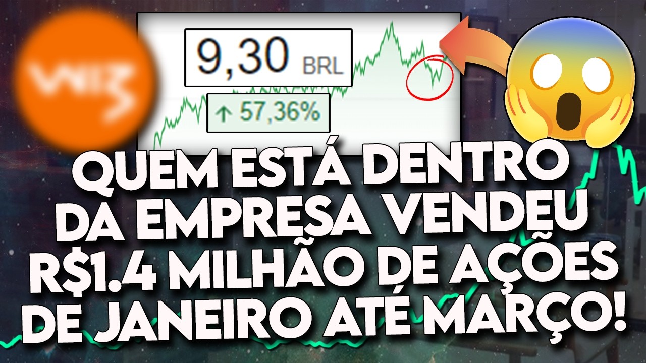 10 AÇÕES que os DONOS e DIRETORES estão VENDENDO! (Os INSIDERS estão com MEDO?) - TOP 10
