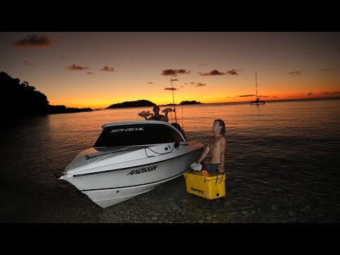 Island Camping And Fishing the Great Barrier Reef Ep 1
