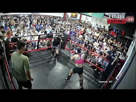 AGUS REISS VS ANTONELA NAHUEL    INTERCLUB FIGHTERS 22