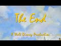 The End A Walt Disney Production 1962 The Nightingale And The Rose Variant