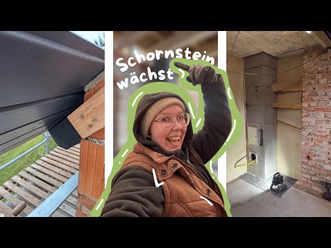 House construction vlog: Chimney is growing – beams infilled & formwork started! 🏠🔥🧱