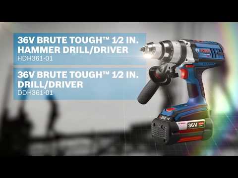 Video of 36V Brute Tough 1/2 In. Hammer Drill/Driver Kit