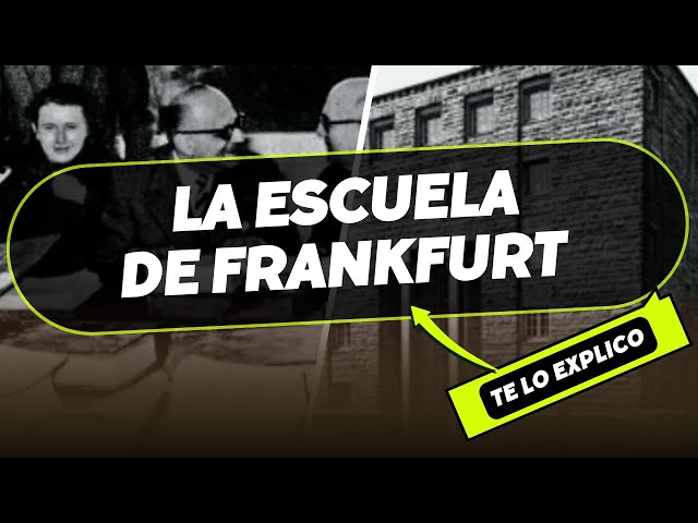 Vídeo relacionado con La Escuela de Frankfurt: Una introducción (El libro de bolsillo - Filosofía)