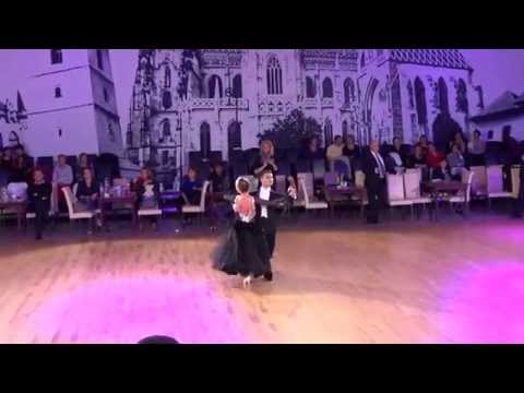 WDSF KOSICE OPEN 2014 Hubert Domiter & Karolina Wąsacz 1/2 Final Youth ST Tango,Walc Wiedeński