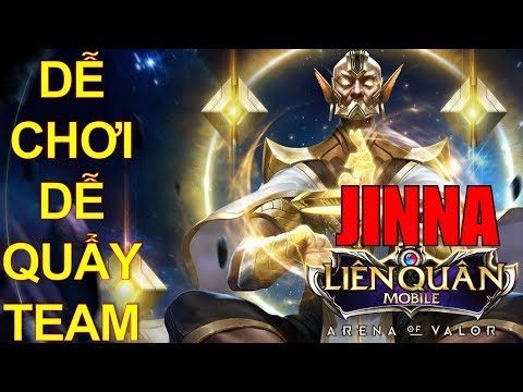 Quẩy nát team bạn bằng 1 combo với JINNA và trang bị leo rank mùa 8 Arena of Valor