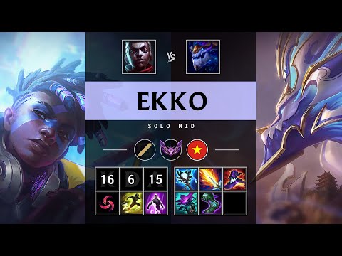 Ekko Mid vs Aurelion Sol: Godlike - VN Master Patch 25.S1.2