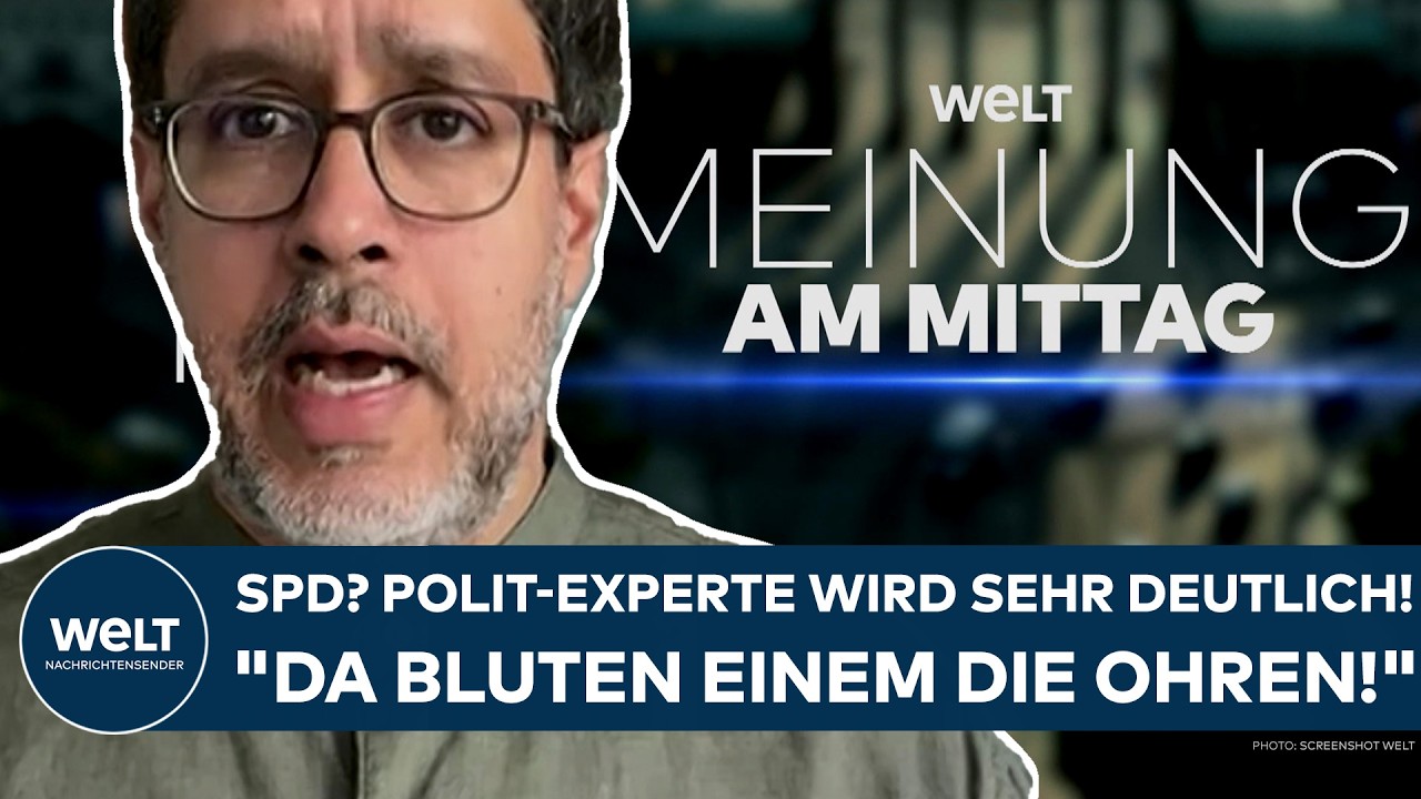 DEUTSCHLAND: SPD? Polit-Experte wird sehr deutlich! "Da bluten einem manchmal die Ohren!"